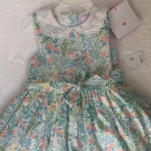 NWT LULURAIN Floral/ Spring/ Summer dress 3T